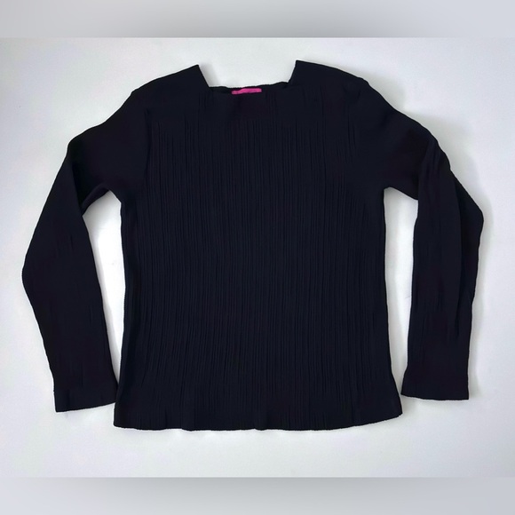 John Malkovich Spring/Summer 2017 collection Square Neck Fisherman Sweater Navy - Picture 2 of 12